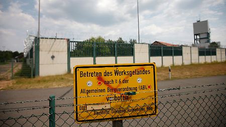 Blick auf das Werksgelände.