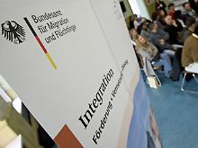 Informationsveranstaltung zum Thema Asyl in Berlin.