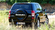 Mit dem starken 232-PS-Motor ist der Grand Vitara ein Wildfang. Schwer zu zähmen, bereitet aber dennoch Freude.