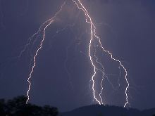 Heftige Gewitter im Westen