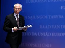 Spricht mit den Kollegen über Stabilitätskriterien, Defizitstrafen und den Umgang mit Banken: Herman Van Rompuy (Archivild).