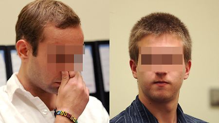 Sebastian L. (l.) und Markus S. wirken nicht wie Schläger.