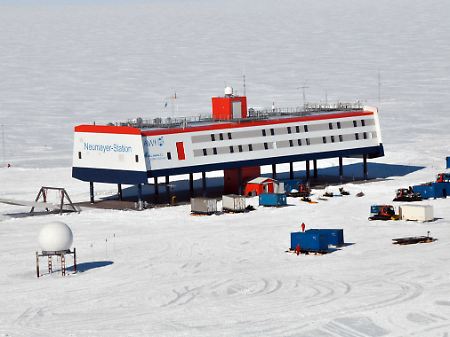Seit 29 Jahren werden die antarktischen Temperaturen in der Neumayer-Station dokumentiert.