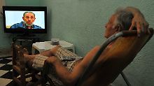 Auch im Fernsehen ist Castro wieder präsent.