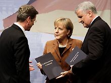 Parteispitzen von FDP, CDU und CSU: "Große Freundschaft"?