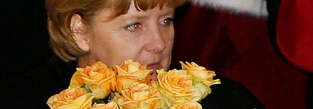 Angela Merkel mag wie jede Frau Rosen, nicht nur ihre "Angie".