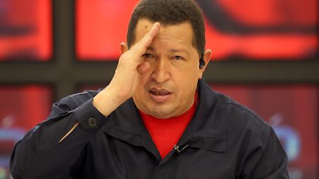 Der Prösident hat Erfahrung im Fernsehen: Chávez während seiner Sendung "Aló Presidente".
