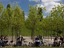 ... zum Mauerpark und weiter Richtung Norden.