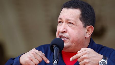 Bekannt für flotte Sprüche: Hugo Chávez.