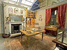 Nachbildung von Darwins Studierzimmer in seinem Haus in Downe (südlich von London).