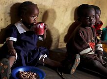 Viele Versprechen, keine Chancen: Kinder in einer Schule in einem kenianischen Slum.