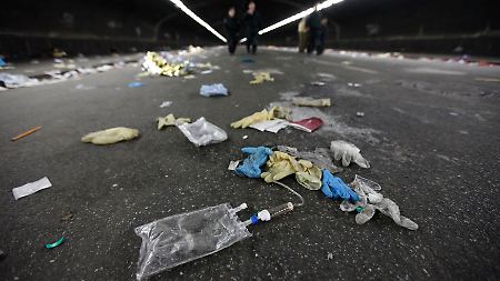 20 Meter breit - einer der beiden Tunnel zum Güterbahnhof in Duisburg.