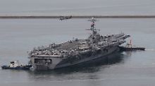 Insgesamt nehmen 20 Kriegsschiffe an dem Manöver teil (Foto: USS "George Washington").