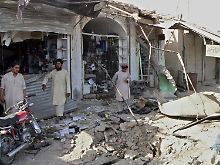 Nach einem Selbstmordanschlag in Kandahar, 20. Juli 2010.