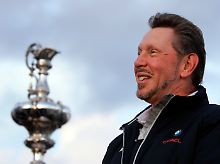 Die Regatte America's Cup hat Larry Ellison auch gewonnen. 