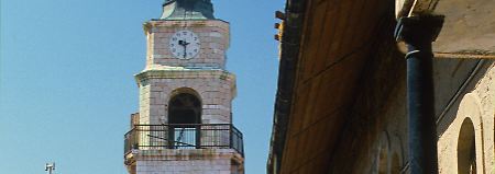 Die Kirche auf dem Schneller-Gelände in Jerusalem.