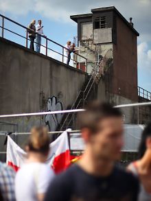 Erdrückt, nicht gestürzt: Die verhängnisvolle Treppe am Aufgang zum Festivalgelände.