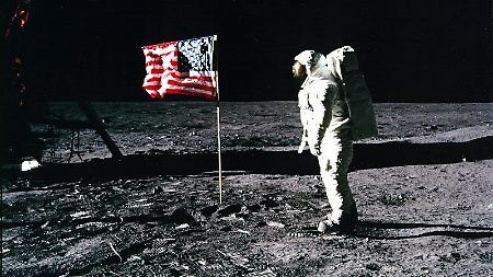 Edwin "Buzz" Aldrin im Jahr 1969. Zweiter Mann auf dem Mond gewesen zu sein, war für ihn wie ein Fluch. 19 Minuten nach Neil Armstrong hatte Aldrin den Erdtrabanten betreten.