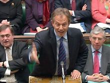 Tony Blair lief während der Fragstunde zur Höchstform auf.