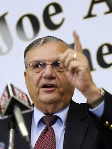 Bei Sheriff Joe Arpaio gilt weiterhin: Null Toleranz gegenüber illegalen Einwanderern.