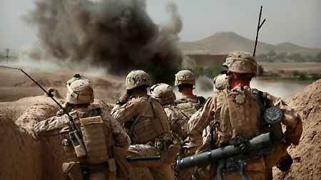 Aus welcher Richtung kommt der Feind? GIs beim Einsatz in Afghanistan.