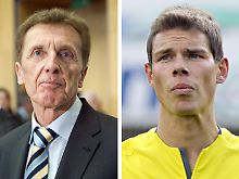 Manfred Amerell und Michael Kempter - die beiden Hauptfiguren der Schiri-Affäre.