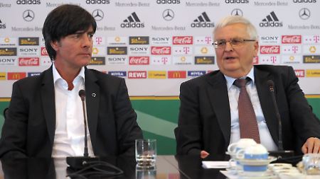 Wollen weiterhin zusammenarbeiten: Joachim Löw und Theo Zwanziger.