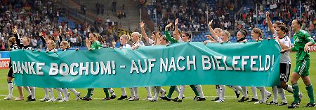 Die Begeisterung hat die deutschen Fußballerinnen bis ins Finale getragen.