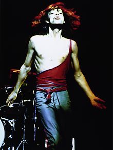 Aggressive Erotik: Mick Jagger 1975.