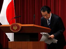 Kan richtet die Entschuldigung im Namen Japans an Südkorea.