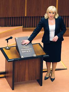 Iveta Radicova ist seit kurzer Zeit slowakische Regierungschefin.