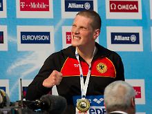 Christian Kubusch schwamm mit deutschem Rekord zu Silber.