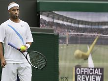 Das "Hawk-Eye" ist im Tennis nicht unumstritten, aber fest etabliert.