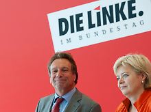 Seit dem Mai sind Klaus Ernst und Gesine Lötzsch die Vorsitzenden der Linkspartei.