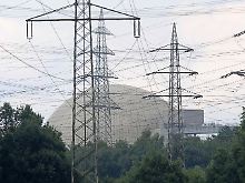Blick auf das AKW in Lingen.