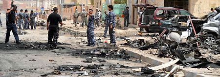 Bei einem Selbstmordanschlag in Ramadi kamen am 8. August sieben Menschen ums Leben.