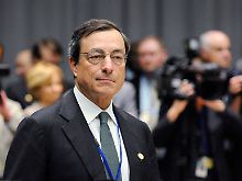 Mario Draghi erwartet nur einen geringfügigen Dämpfer für die Entwicklung des Wirtschaftswachstums.