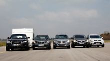 Bei den SUVs konnte der BMW X1 mit dem besten Anhänger-ESP glänzen.