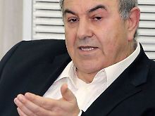 ... und sein Konkurrent Allawi. Er könnte nun mit einem Radikalen paktieren.