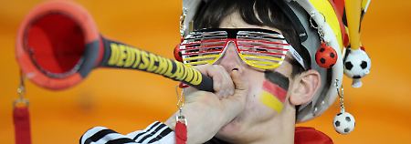 Leider verboten: Vuvuzela.