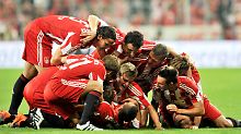 Erster Bayern-Jubel in der 9. Minute: Müller hatte die Müncher in Führung gebracht.