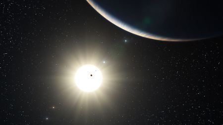 Sonne mit sieben Begleitern: Planetenreichstes System erspäht