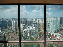 Blick auf das Zentrum von Shanghai.