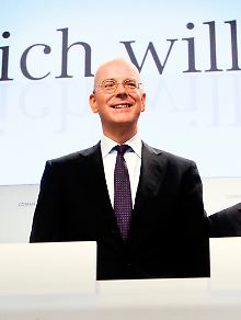 Bankenchef Blessing will bei der Rückzahlung der erhaltenen Staatsgelder keine Zeit verlieren. 