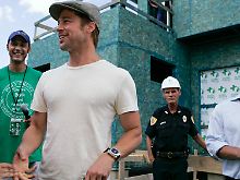 Brad Pitt in New Orleans.