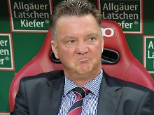 Nicht zufrieden: Louis van Gaal.