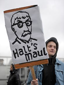 Sarrazin erhält nur wenig Zuspruch.