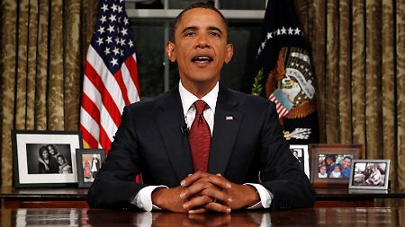 Unter Druck: Obama muss innenpolitisch punkten, will er einen Absturz seiner Partei bei den Wahlen verhindern.