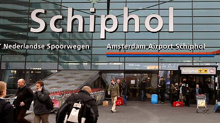 Der Flughafen Schiphol in Amsterdam.