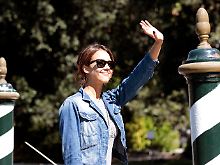 Jessica Alba ist schon da. 